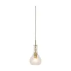 It's about RoMi Pendant Brussels Glass Gold | Suitable for 1x E14 