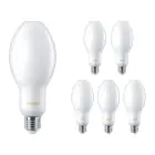 Multipack 6x Philips TrueForce Core LED E27 HPL/SON Frosted 18W 3000lm 300D - 840 Cool White | Replaces 80W