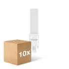 Multipack 10x Noxion Lucent PL-S LED 2.8W - 830 Warm White | 2-Pin - Replaces 5W