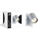 D'Lite Wall Light Prisma Metal Silver | IP20 - Suitable for 1x GU10