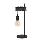 Eglo Table Lamp Townshend 6 Steel Black | IP20 - Suitable for 1x E27 