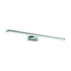 Eglo Wall Light Pandella 1 Aluminium Chrome Silver Bathroom 11W 1350lm - 840 Cool White | IP44 