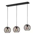 Eglo Pendant Almanzora Black, Copper | Suitable for 3x E27