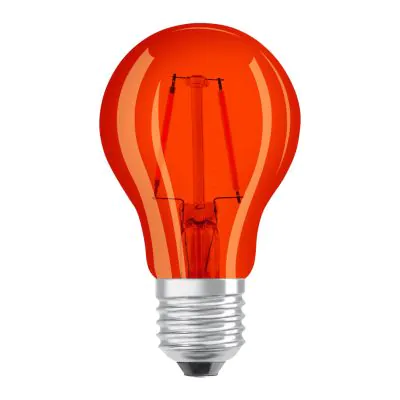 Osram LED STAR DECO Classic A Color E27 2.5W orange